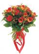 Bouquet of Mixed Cut Flowers Red-Min