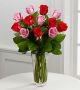 The True Romance Rose Bouquet by FTD - VASE INCLUDED