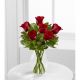 The Simply Enchanting Rose Bouquet by FTD - VASE INCLUDED