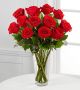 The Long Stem Red Rose Bouquet by FTD - VASE INCLUDED-Min