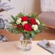 A festive and chic bouquet