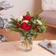 A festive and chic bouquet