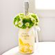 Sparkling Wine Decorated with Flowers-Min