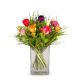 Cheerful Bouquet of Tulips-Min