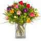 Cheerful Bouquet of Tulips-Max