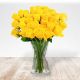 36 Yellow Roses in a Vase