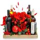 Flowers and Wine Box Xmas Edition