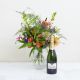 The Festive Boquet for New Year and Champagne