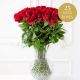 25 long stemmed roses