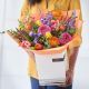 Spring Bouquet with Tulips.