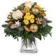 Flower bouquet Golden Winter Joy