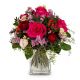 Flower bouquet Poetry with Roses for Valentine’s Day