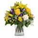 Flower bouquet 'Summer Sunshine with Lilies'