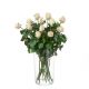 Send 12-White-roses to Austria