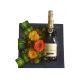 Send Arrangement-of-Cut-Flowers-with-alcohol-Min to Benin