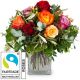 Send Bellissima-with-Fairtrade-Max-Havelaar-Roses to Switzerland