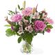 Send Bouquet-Pink-mixed-excl-vase-Max to Netherlands