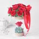 Send Bouquet-of-10-Enchanting-Roses to India