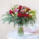 Send Bouquet-of-red-pink-and-white-flowers-Min to Spain
