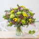 Send Bouquet-with-santini-and-crisantemos to Spain