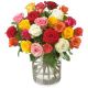 Send Colorful-Bouquet-of-Roses-24-roses to Liechtenstein