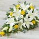 Send Extra-Large-Rose-Lily-spray-Yellow-Min to Ireland