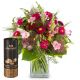 Send Flower-Kiss-with-Gottlieber-cocoa-almonds to Liechtenstein