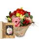 send Flower-Kiss-with-Swiss-blossom-honey-Mid to Liechtenstein