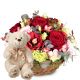 Send For-my-Darling-with-teddy-bear-white to Switzerland
