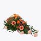 Send Funeral-Arrangement-w-Ribbon-170759R-Mid to Norway