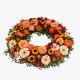Send Funeral-Wreath-w-Ribbon-170761R-Mid to Norway