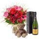 Send Kiss-son-champagne-et-son-ourson to Luxembourg
