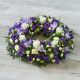 Send Large-Scented-Blue-Wreath-Min to Ireland