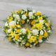 Send Large-Scented-Yellow-Wreath-Min to Ireland