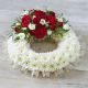 Send Large-Traditional-Red-Wreath to United Kingdom