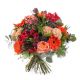 Mixed bouquet in orange shades-Min