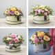 Send Mothers-Day-Pastel-Hatbox to United Kingdom