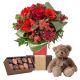 Send My-Valentine-with-chocolats-and-teddy-bear to Luxembourg