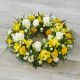 Send Scented-Yellow-Wreath-Min to Ireland