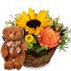 Send Sunny-Kiss-with-teddy-bear-brown to Switzerland