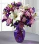 Send The-FTD-Shades-of-Purple-Bouquet-Min to Brazil