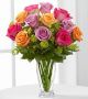 Send The-Pure-Enchantment-Rose-Bouquet-by-FTD-VASE-INCLUDED-Min to Honduras