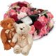 Send Touched-Deeply-with-Prosecco-Albino-Armani-DOC-75-cl-with-two-teddy-bears-white-brown to Liechtenstein