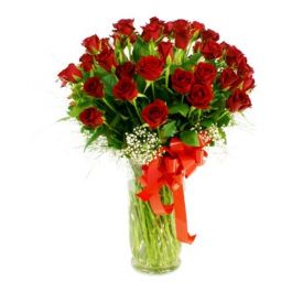 54 Roses 50 Red Roses -24hrs