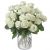 Send Pearl-White-Roses to Uzbekistan