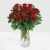 Send 12-Red-Roses-In-Vase to South Africa