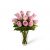 Send The-Long-Stem-Pink-Rose-Bouquet-by-FTD-VASE-INCLUDED to Uruguay