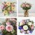 Hand-crafted Pastel Bouquet in a vase-Min