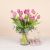 Send Pink-tulips-bouquet to Spain