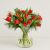 Send Red-tulips to Italy